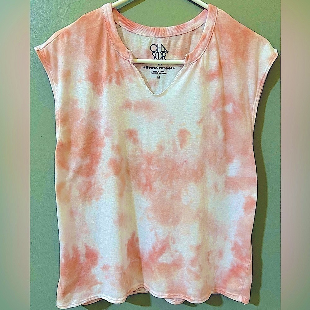 Chaser X Anthropologie tye dye tank new without tags size medium